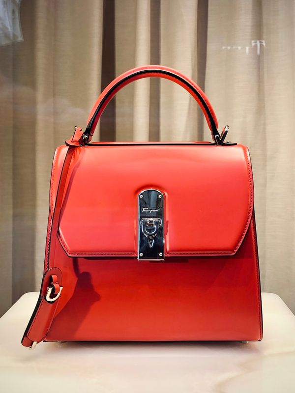 Structured Leather Tote